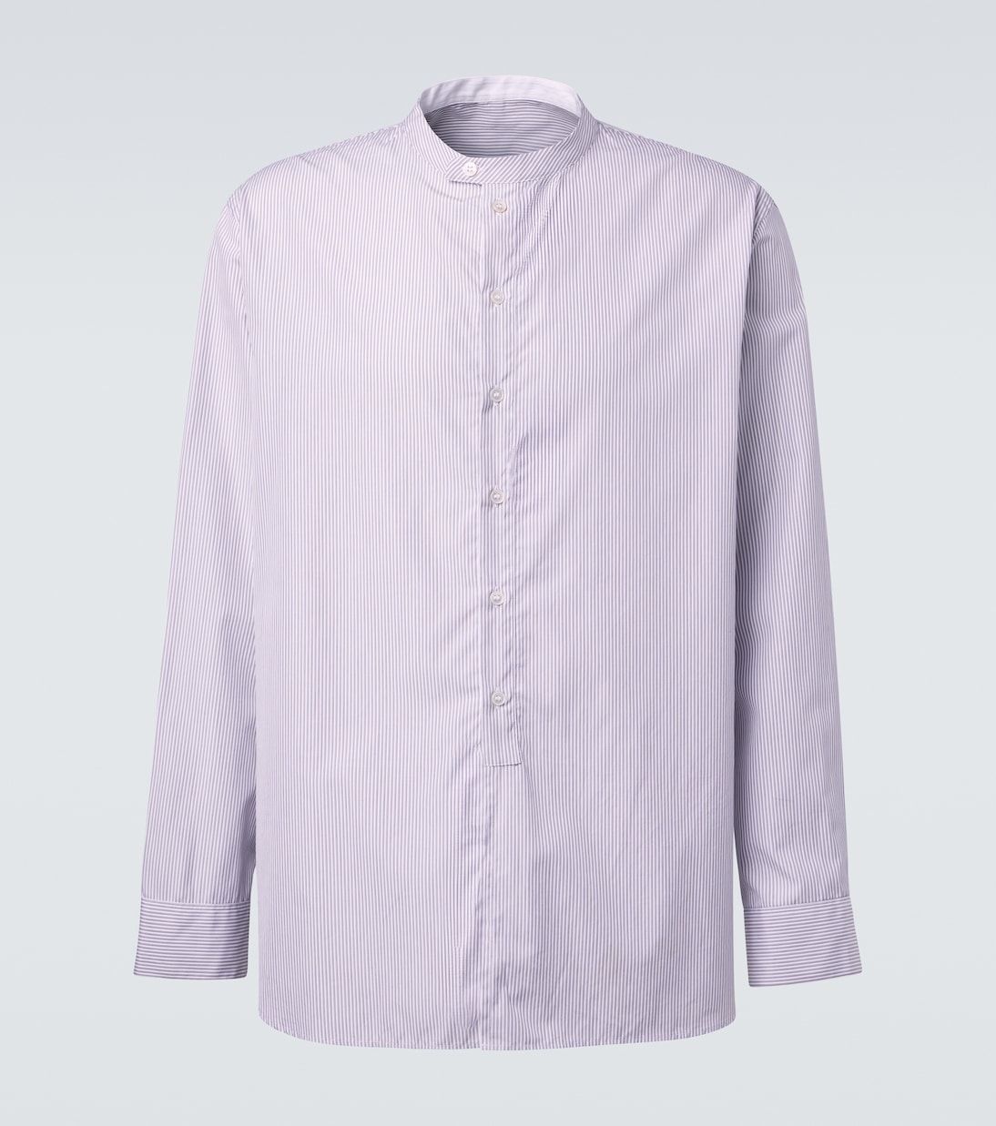 x Aaron Levine – Chemise Nick rayée en coton | Studio Nicholson