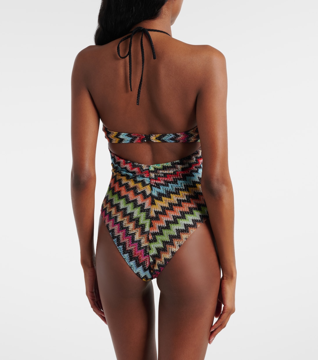 Zigzag lamé swimsuit | Missoni