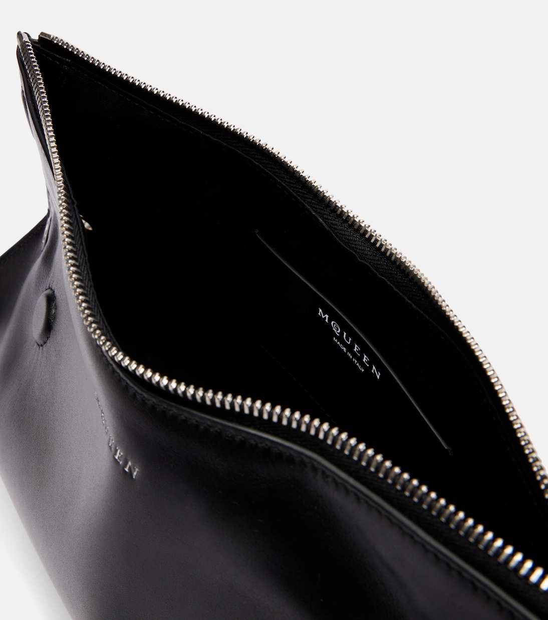Manta Small leather clutch | McQueen