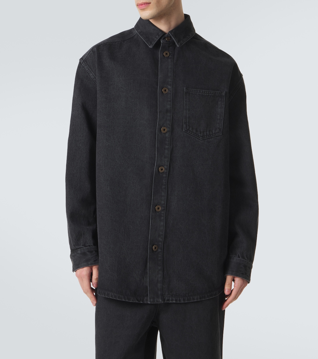 Anagram denim overshirt | Loewe