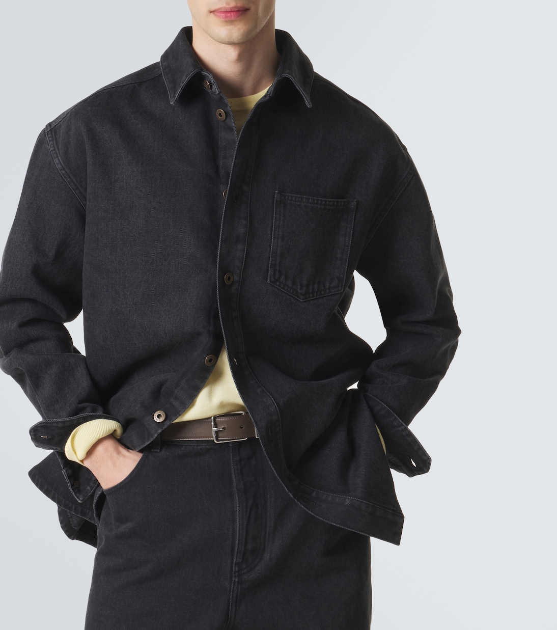 Anagram denim overshirt | Loewe