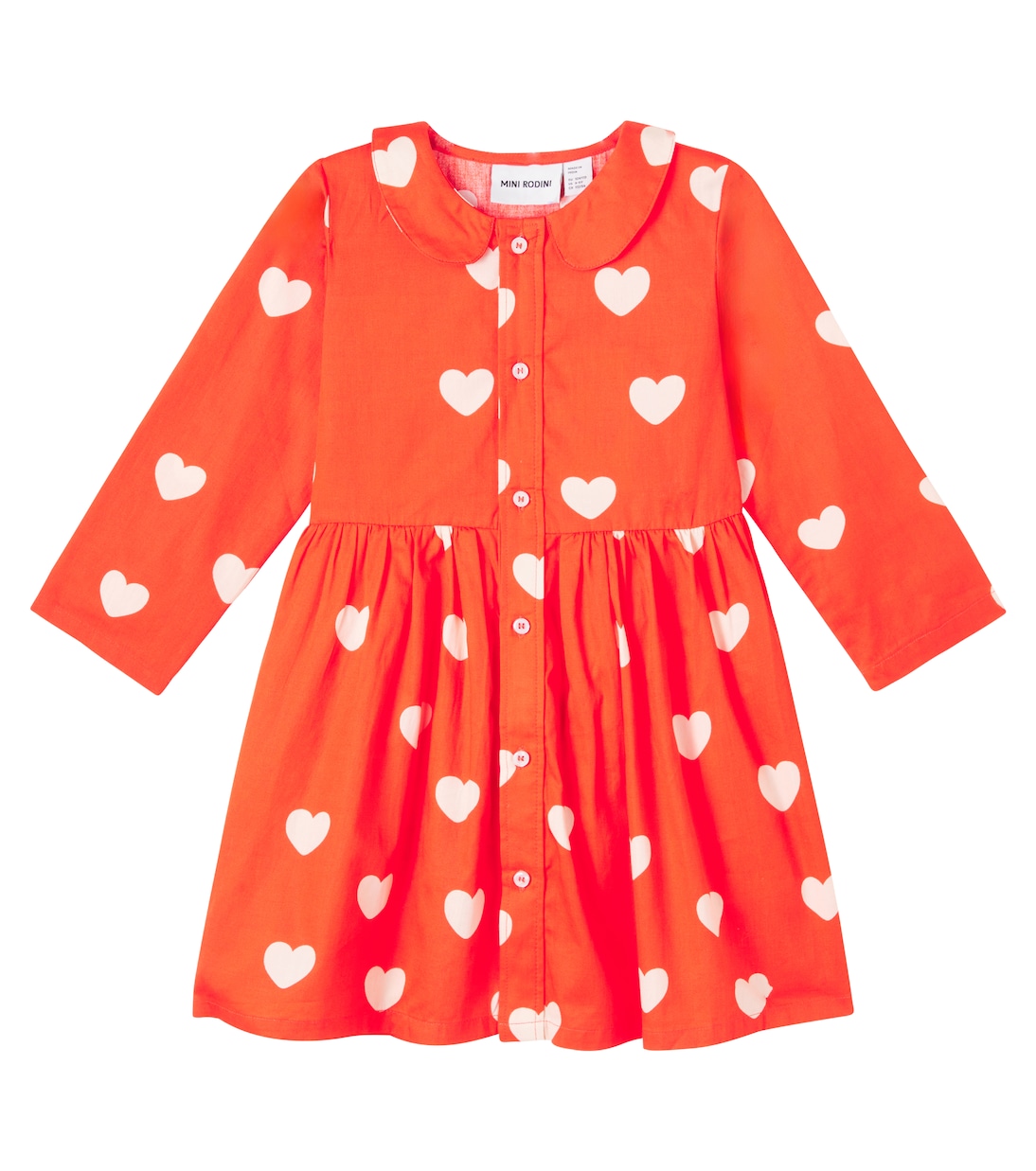 Bedrucktes Kleid aus Baumwolle | Mini Rodini