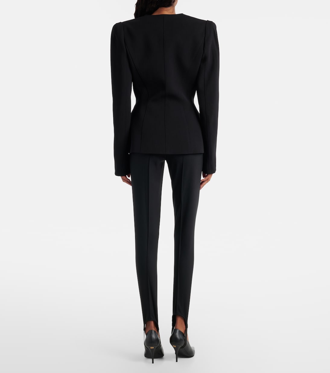 Legging fuseau en laine mélangée | Mugler