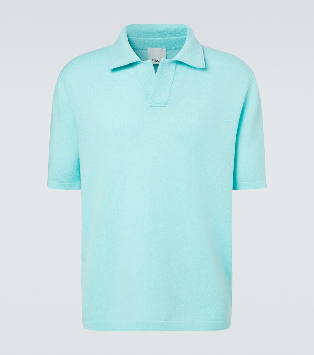 Wool and cashmere polo sweater | Allude