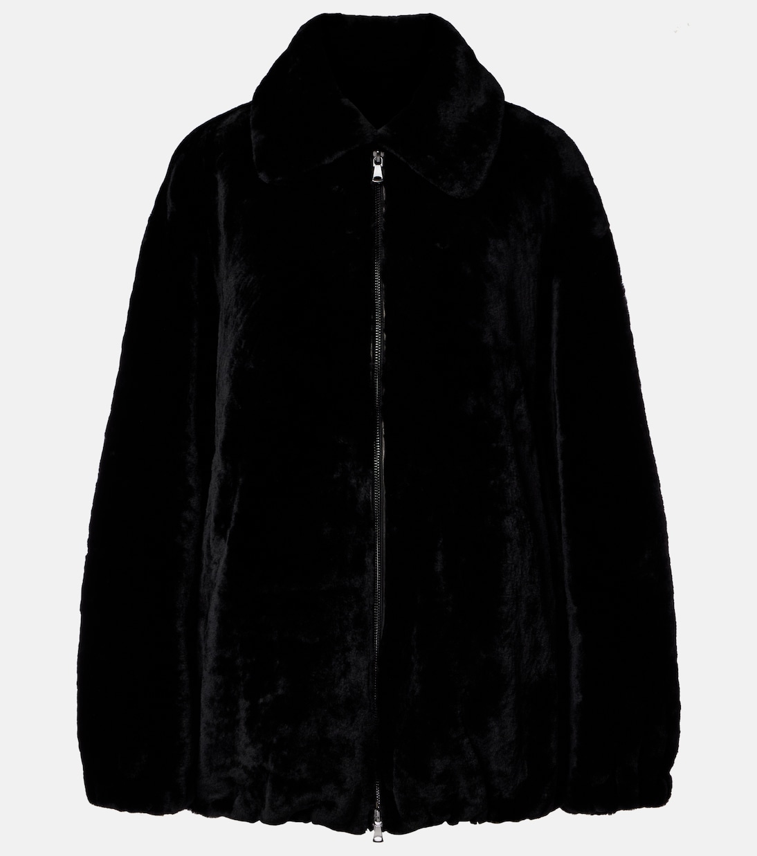 Plush shearling jacket | Nour Hammour