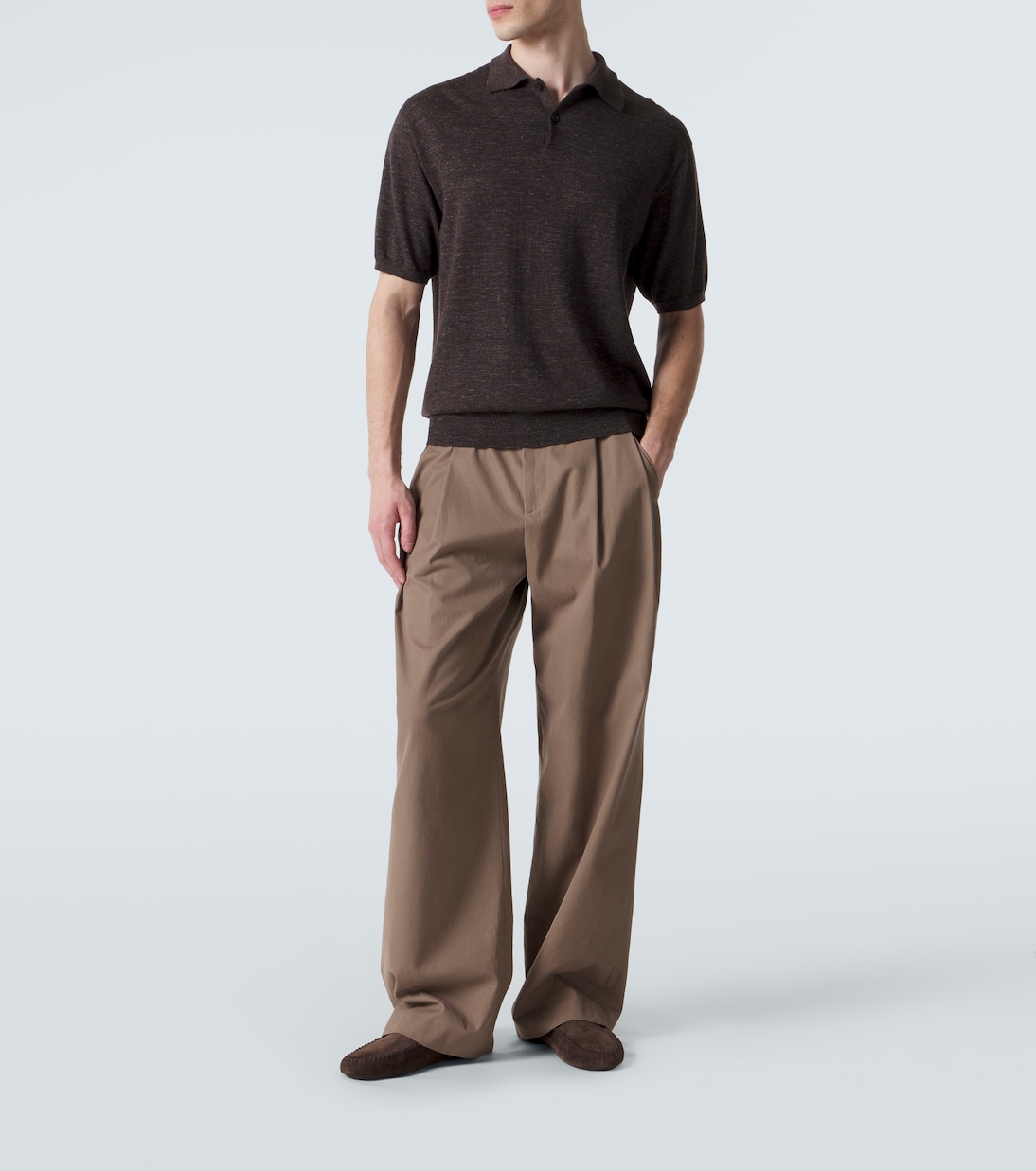 Polo Borges in cashmere, seta e lino | The Row