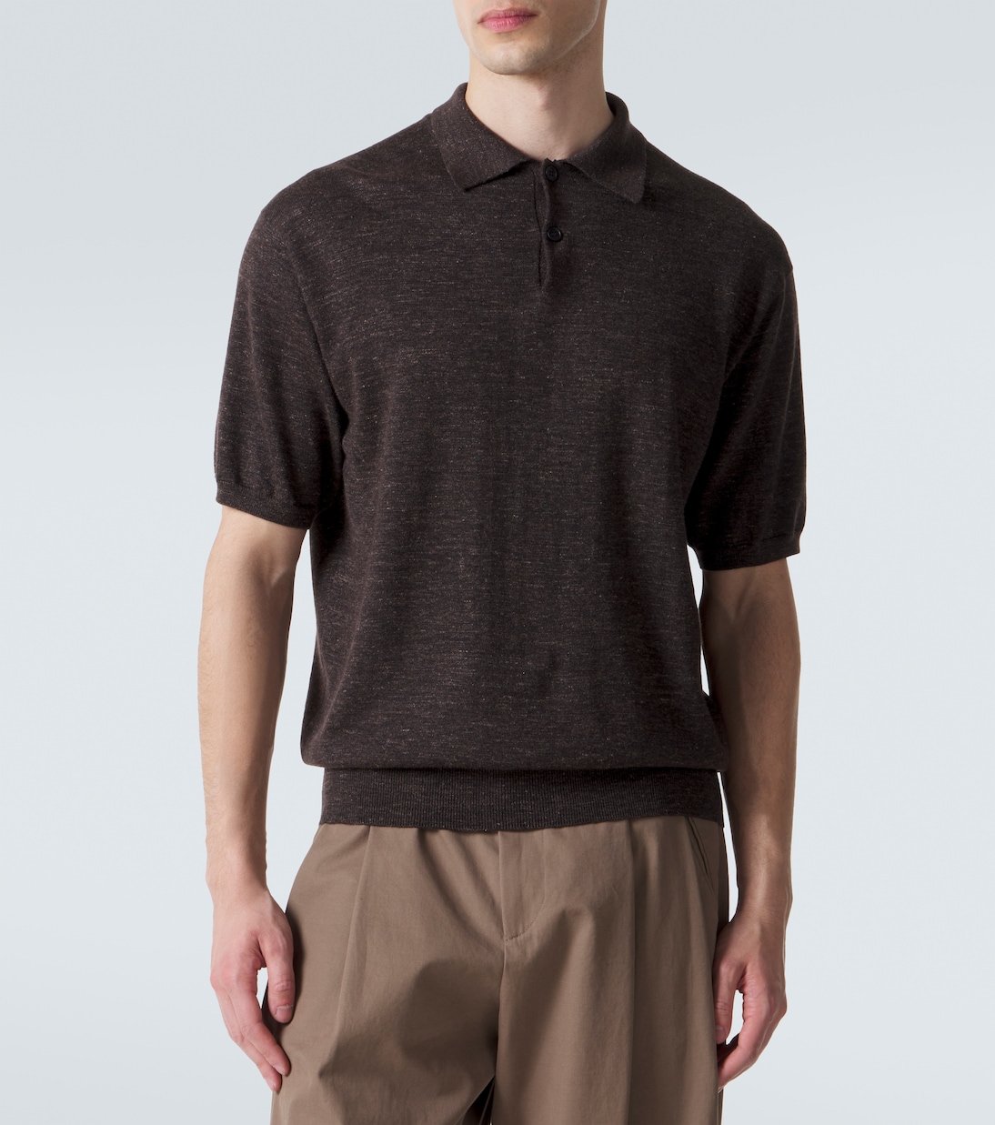 Polo Borges in cashmere, seta e lino | The Row