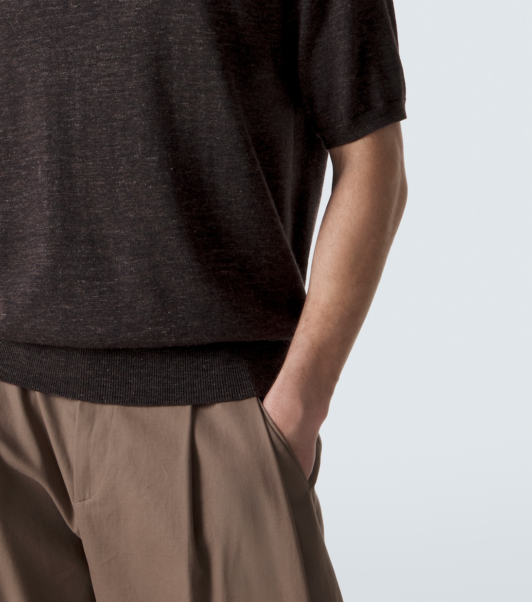 Polo Borges in cashmere, seta e lino | The Row