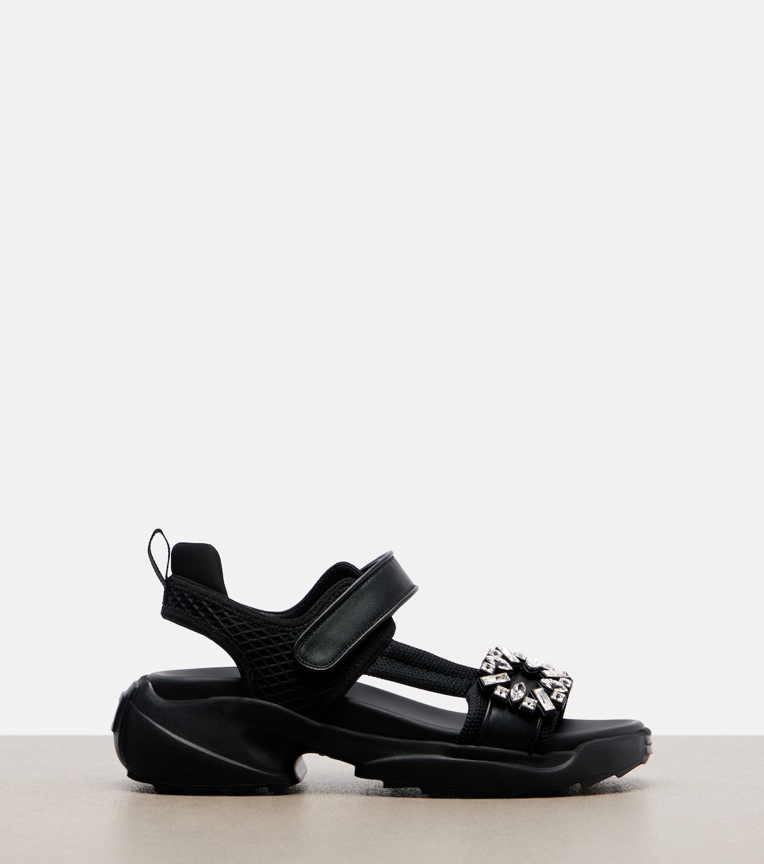 Sandalen Viv' Run mit Kristallen | Roger Vivier