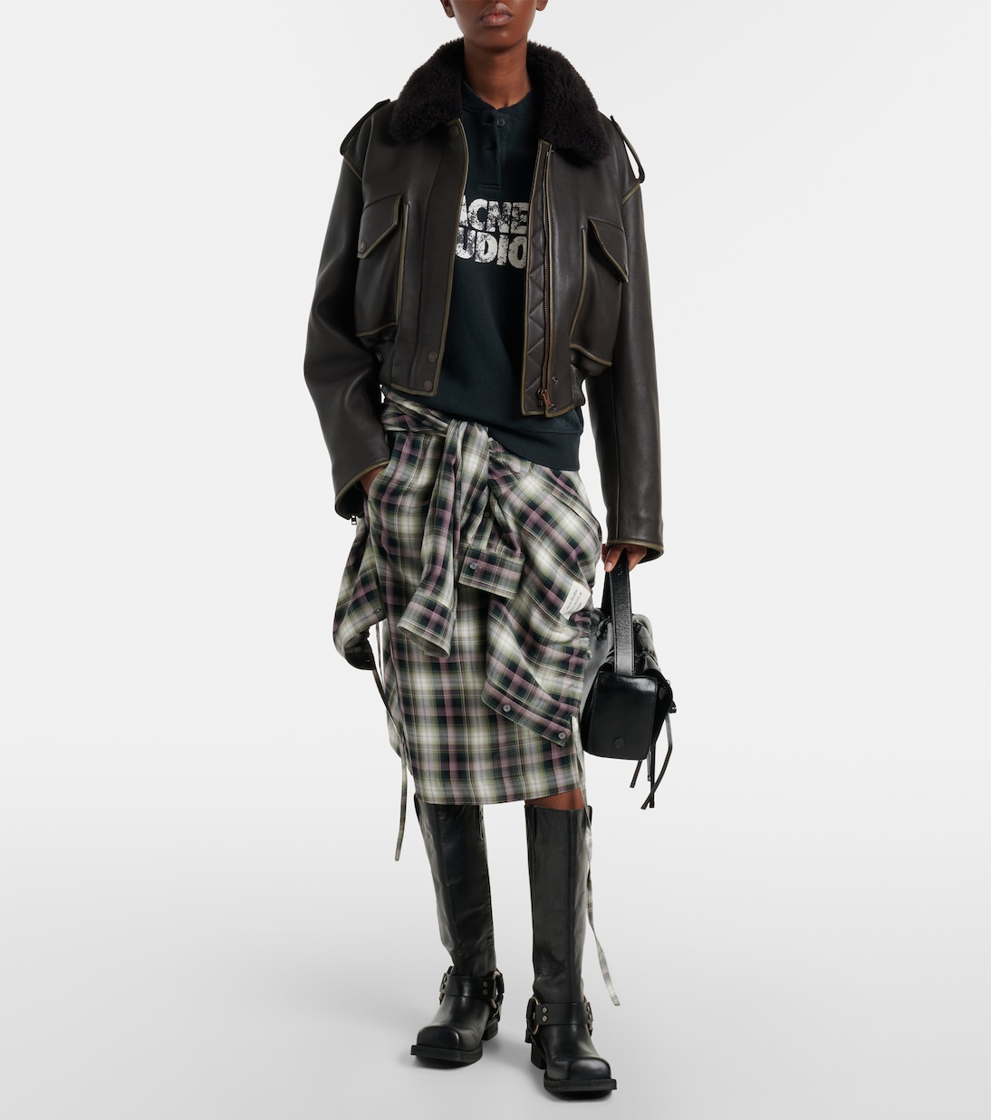 Sweat-shirt en coton à logo | Acne Studios