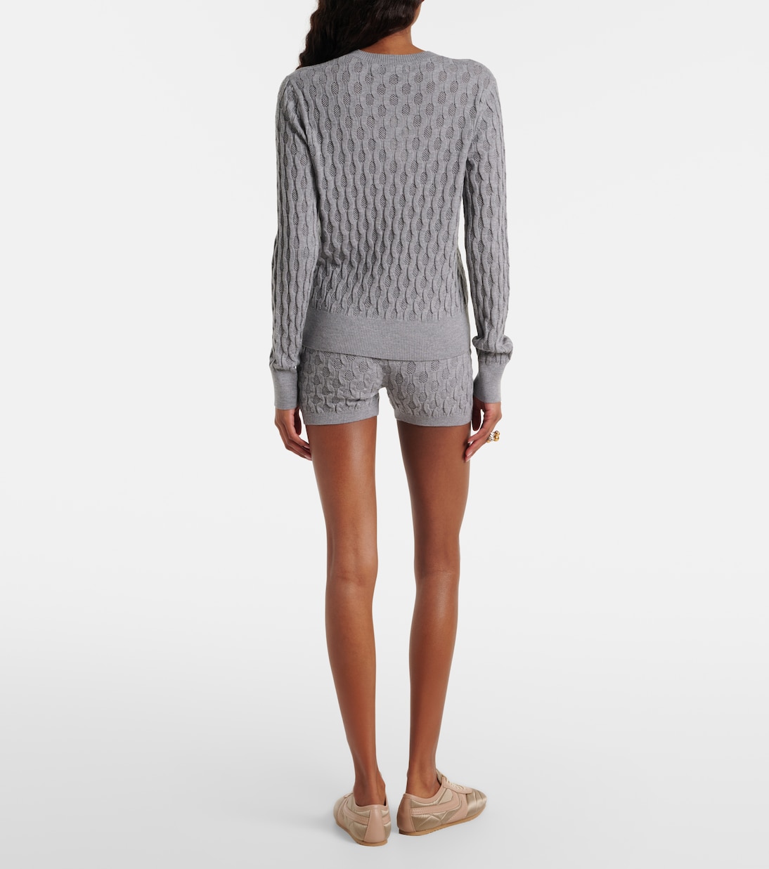 Knitted wool shorts | Dries Van Noten