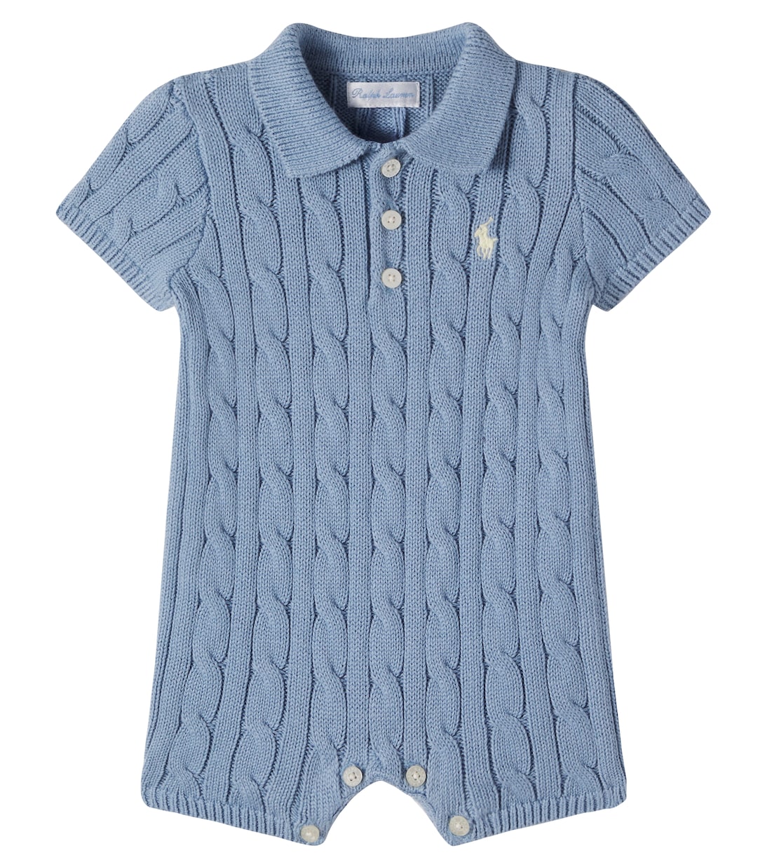 Baby cable-knit cotton onesie | Polo Ralph Lauren Kids