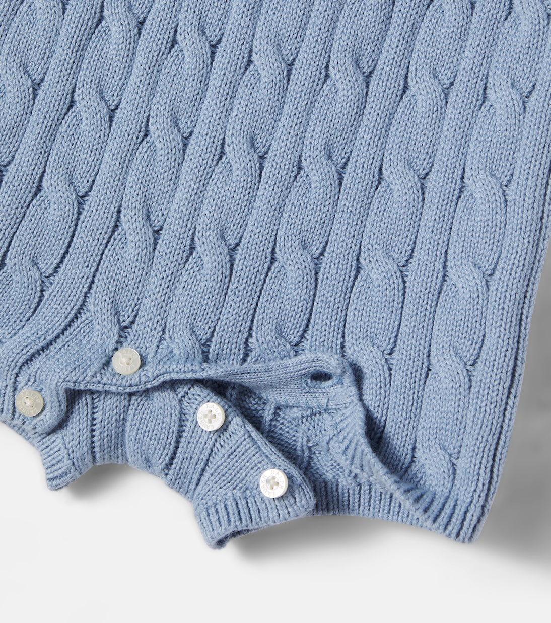 Baby cable-knit cotton onesie | Polo Ralph Lauren Kids