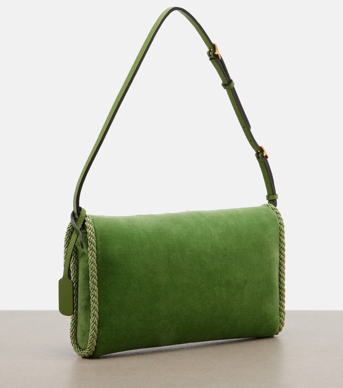 Borsa a spalla DeVain in velluto | Valentino Garavani