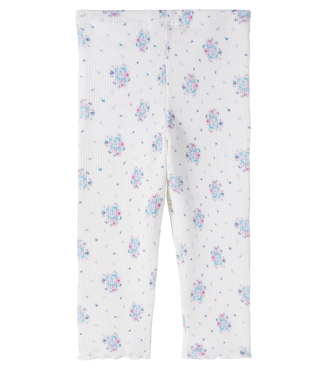 Baby floral cotton-blend leggings | Louise Misha