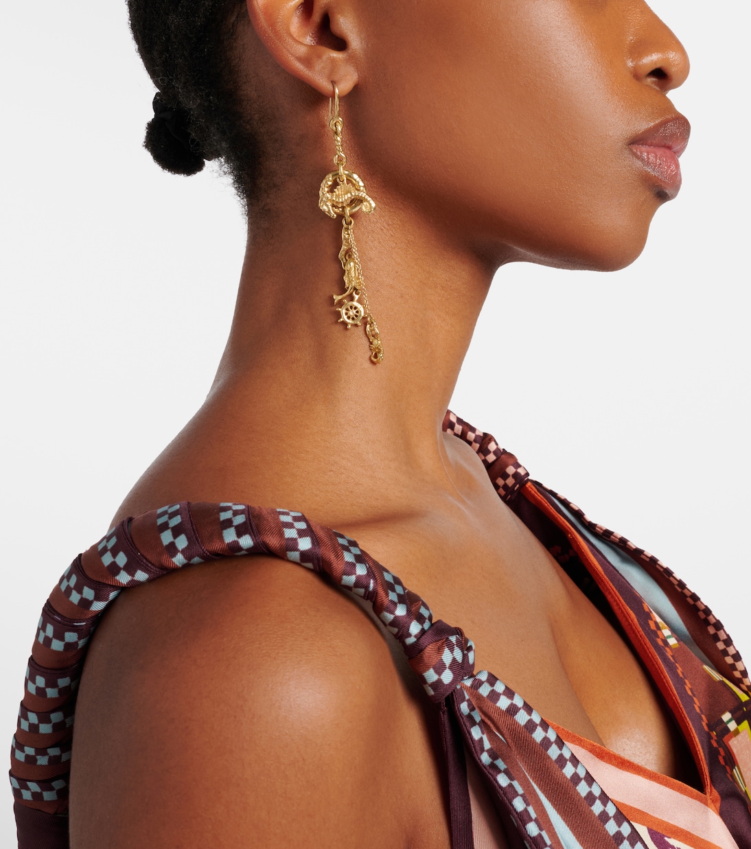 Mismatched Sea drop earrings | Alémais