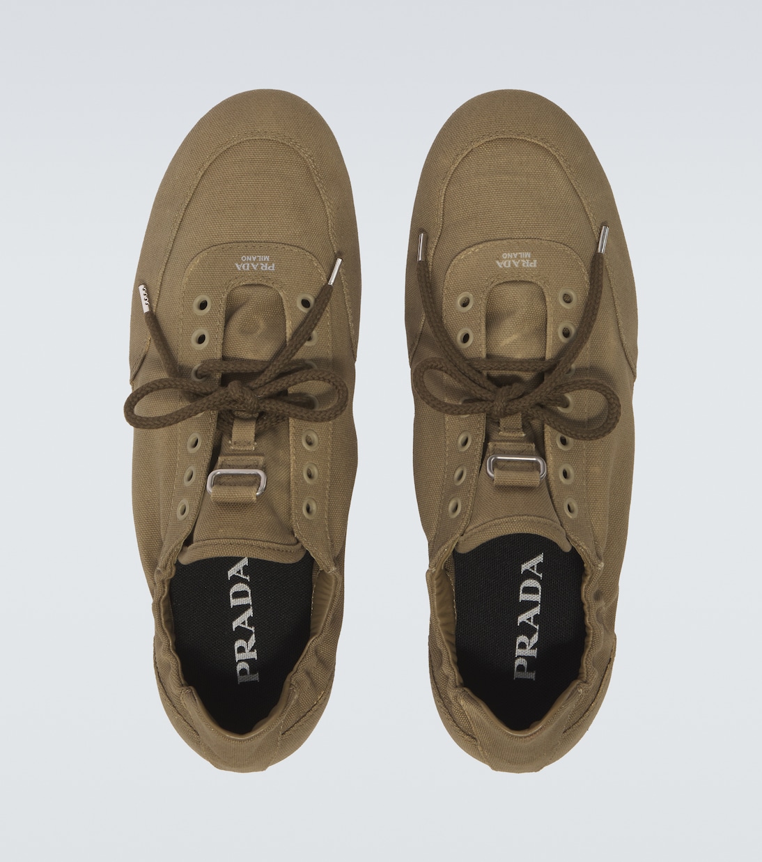 Collapse canvas sneakers | Prada