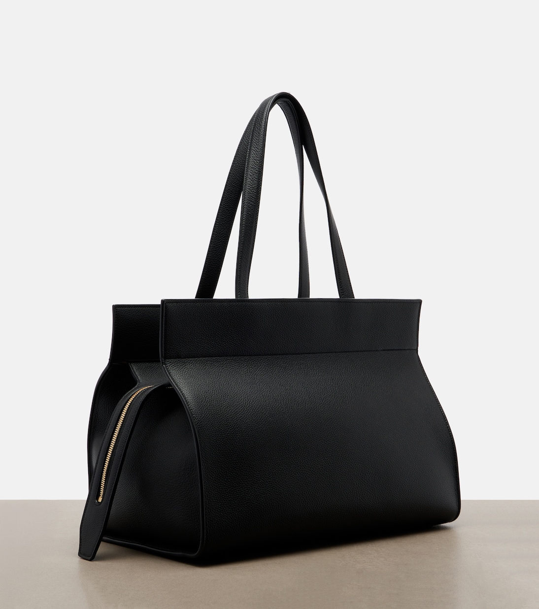 Crosby leather tote bag | Khaite