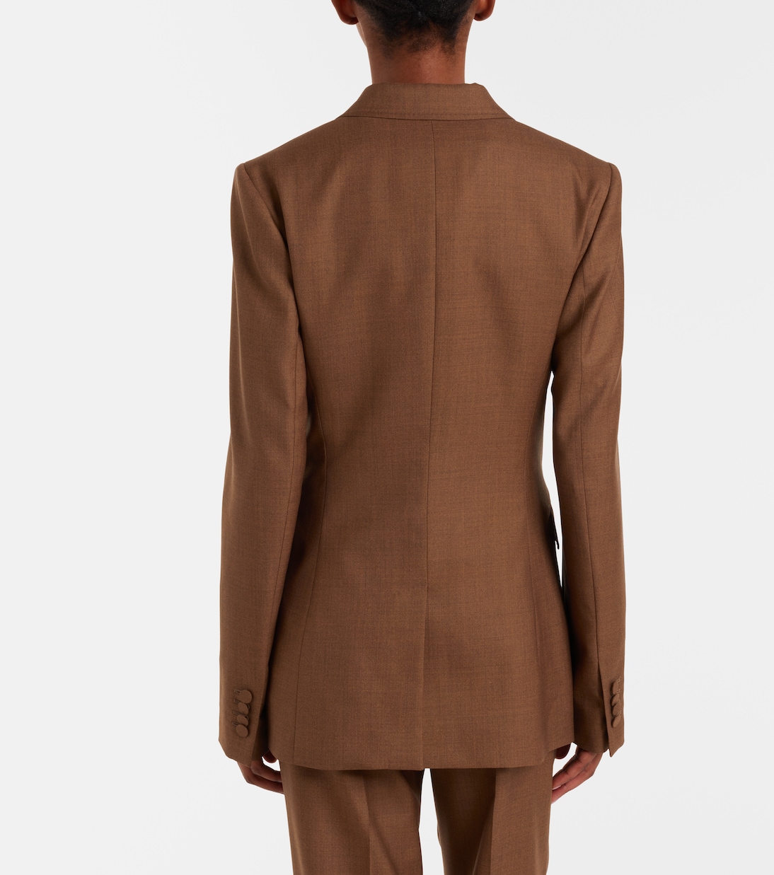 Blazer cruzado Angela en lana y seda | Gabriela Hearst