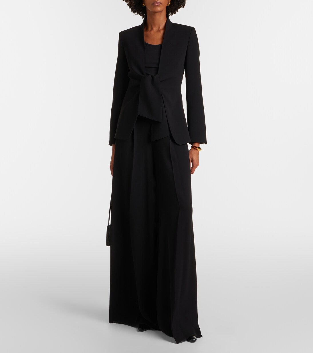 بنطلون من الكادي بأرجل واسعة Elegante | Max Mara