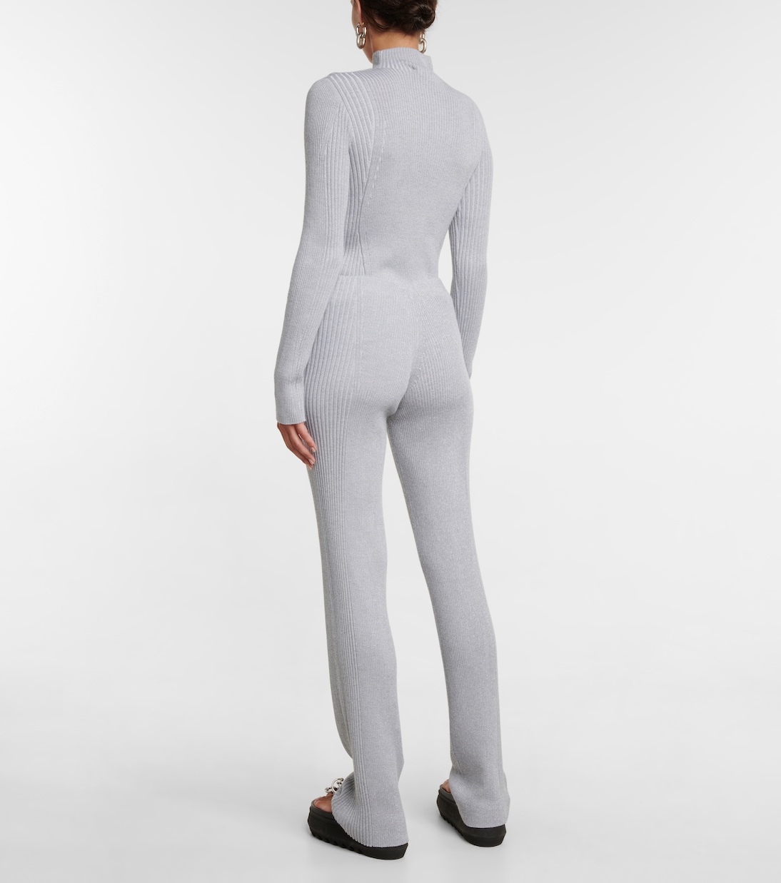 Mid-Rise-Schlaghose aus Rippstrick | Dion Lee