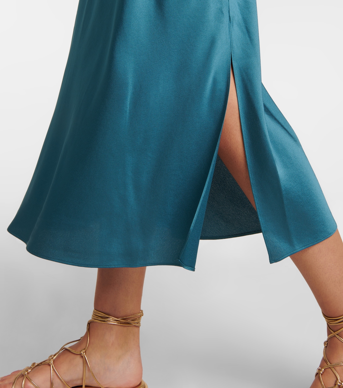 Abito sottoveste in raso | Vince