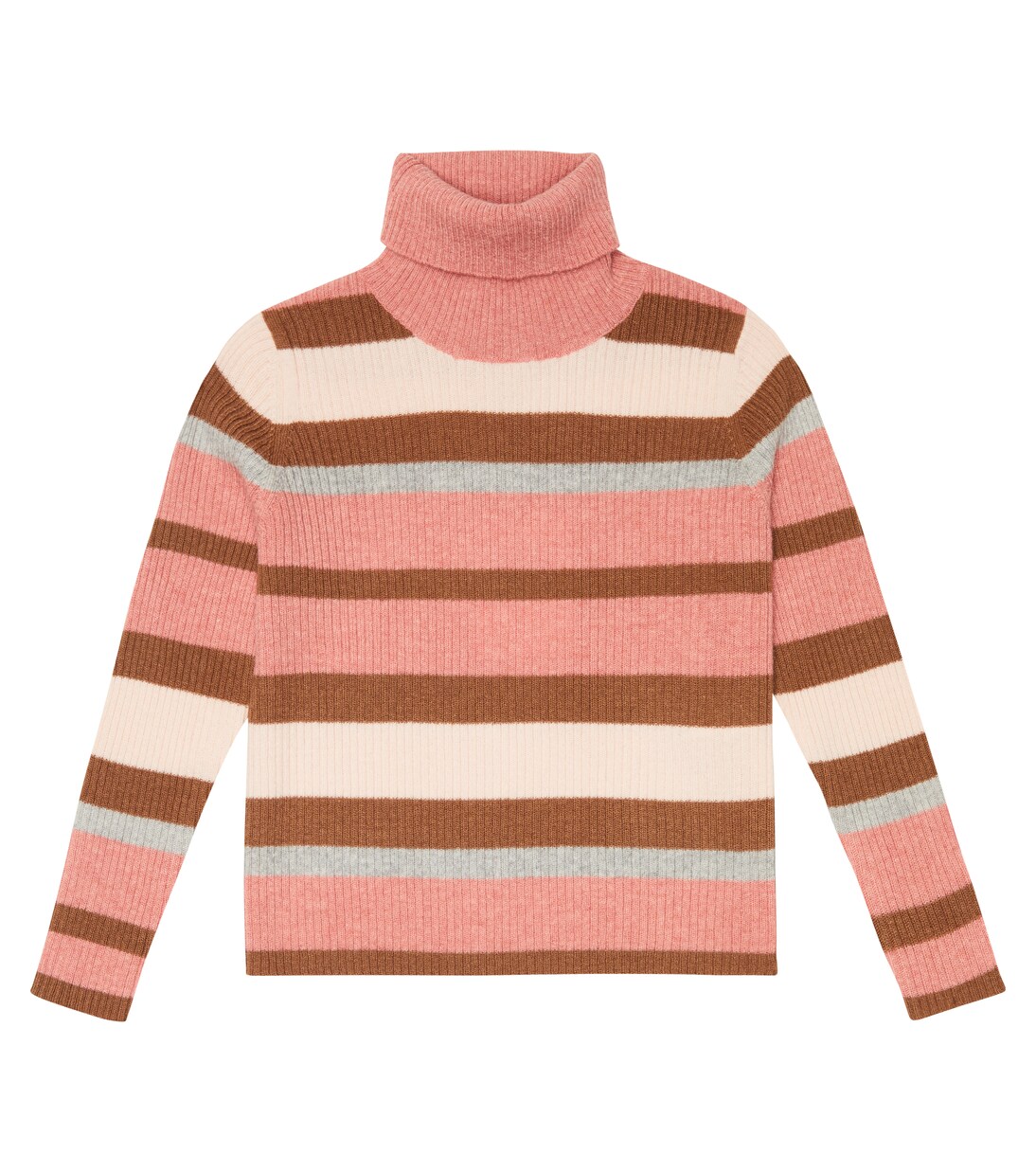 Striped wool turtleneck sweater | Il Gufo