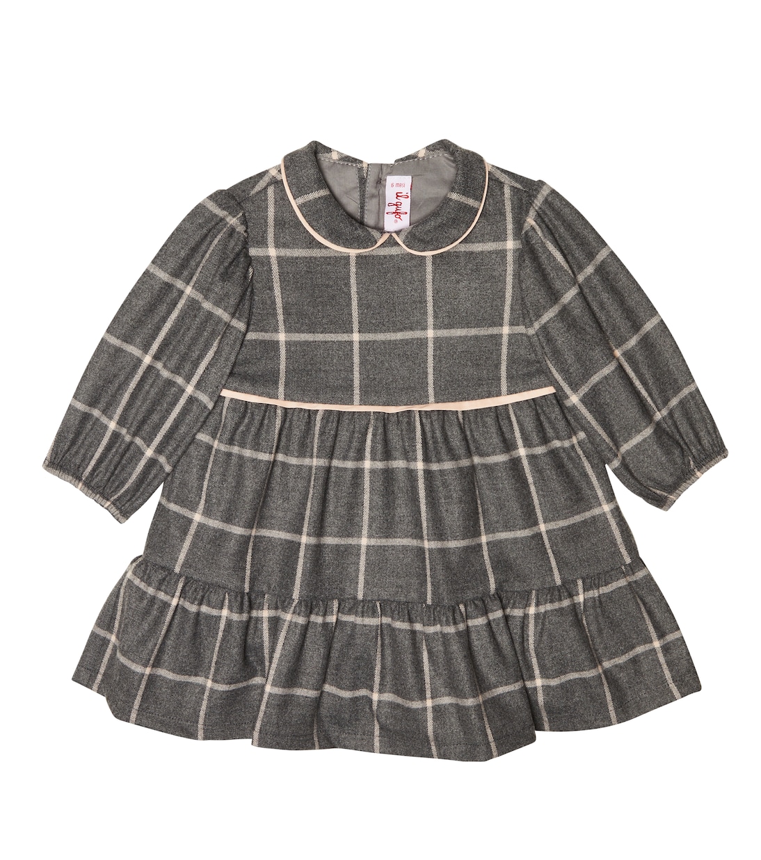 Baby checked dress | Il Gufo