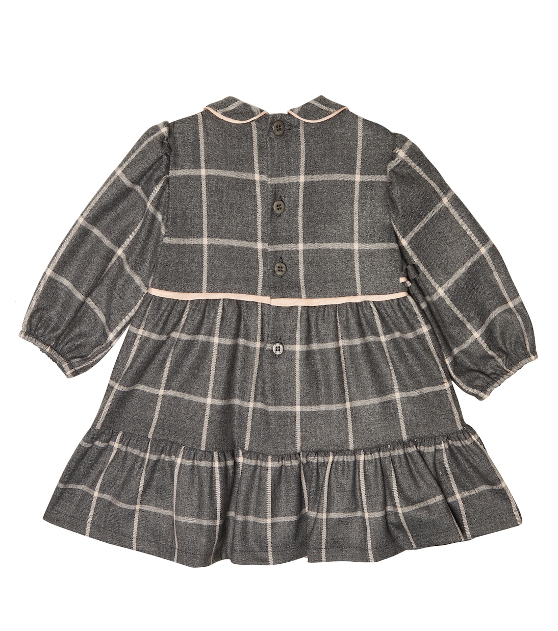 Baby checked dress | Il Gufo