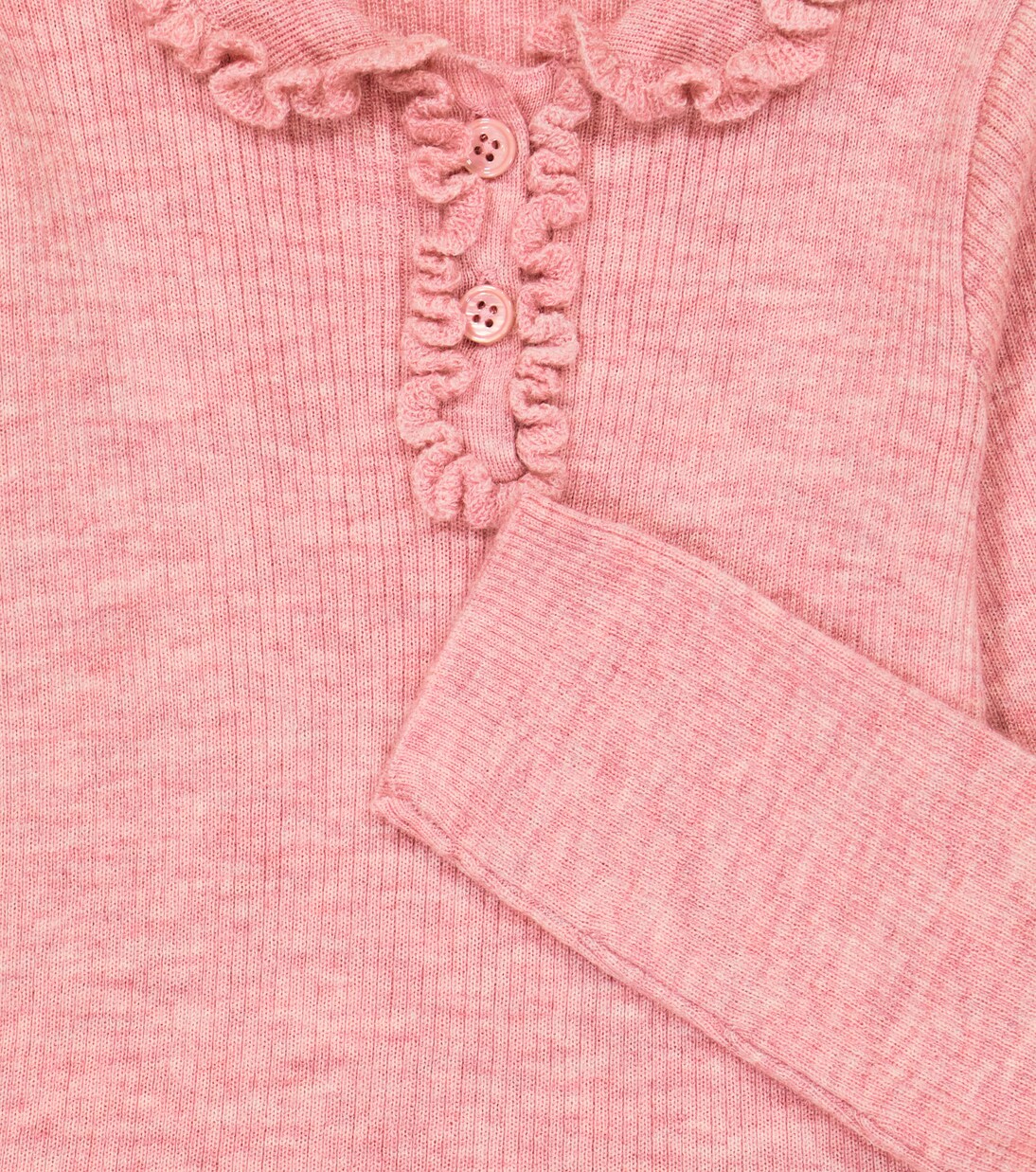 Mélange wool sweater | Bonpoint