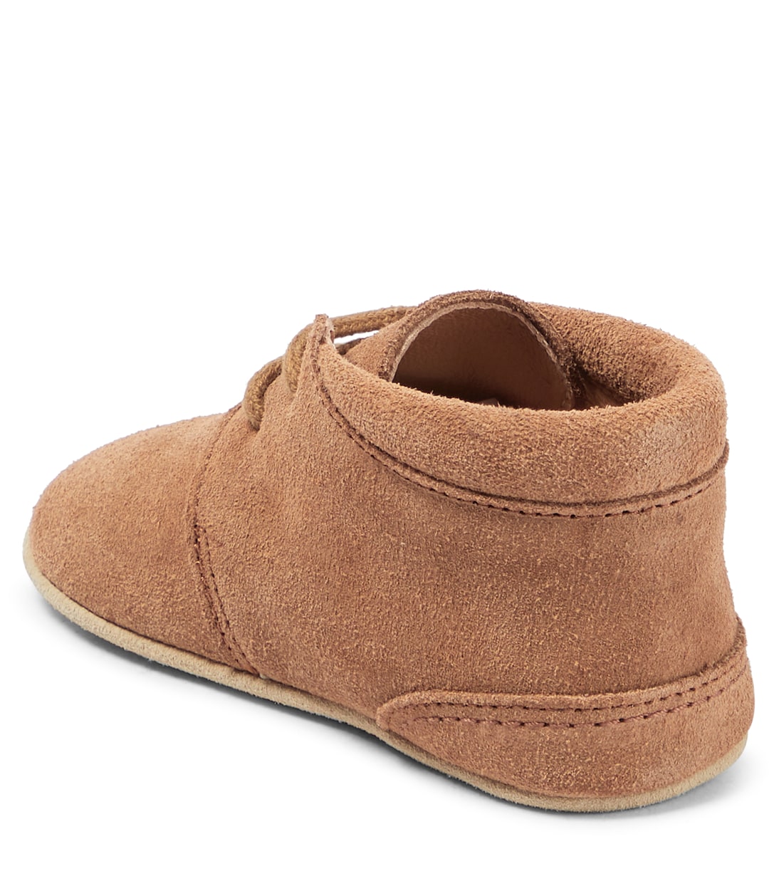 Baby suede lace-up shoes | Petit Nord