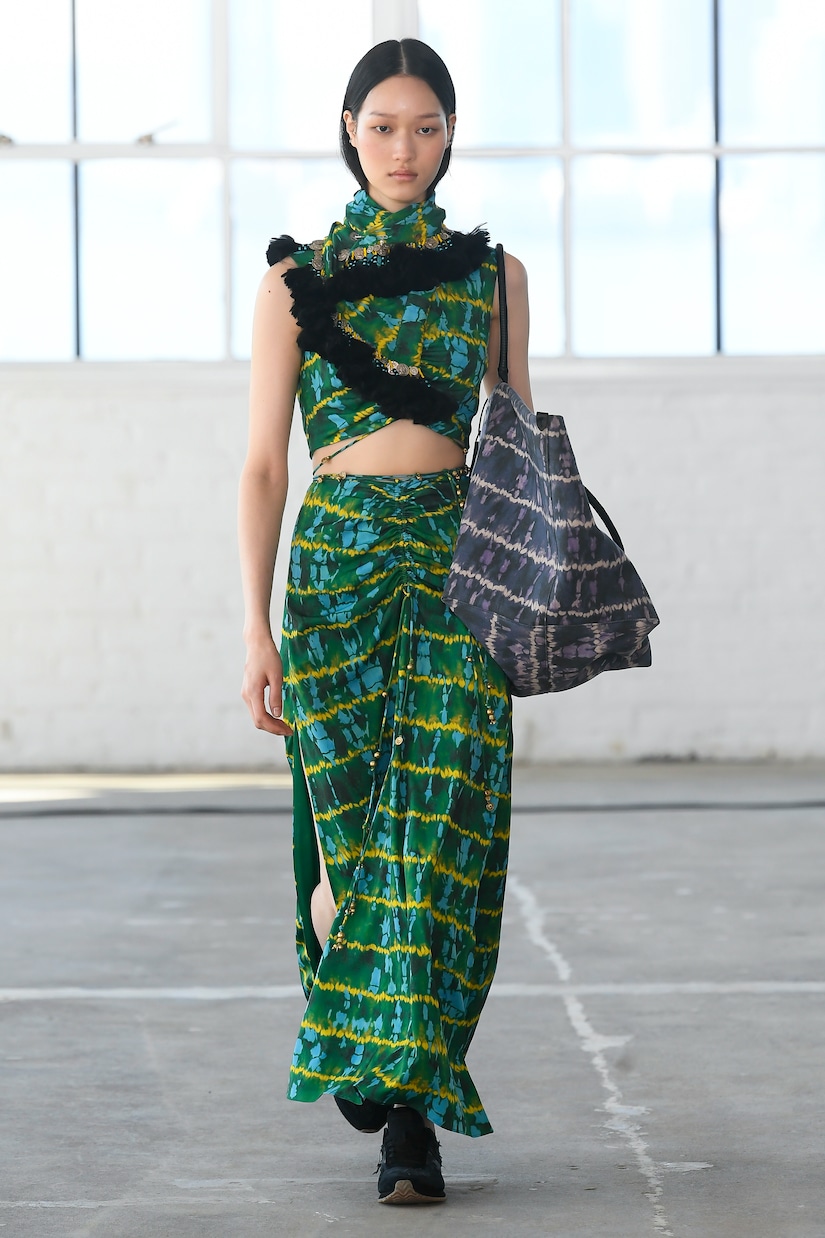 Gonna lunga Safia con decorazioni | Altuzarra