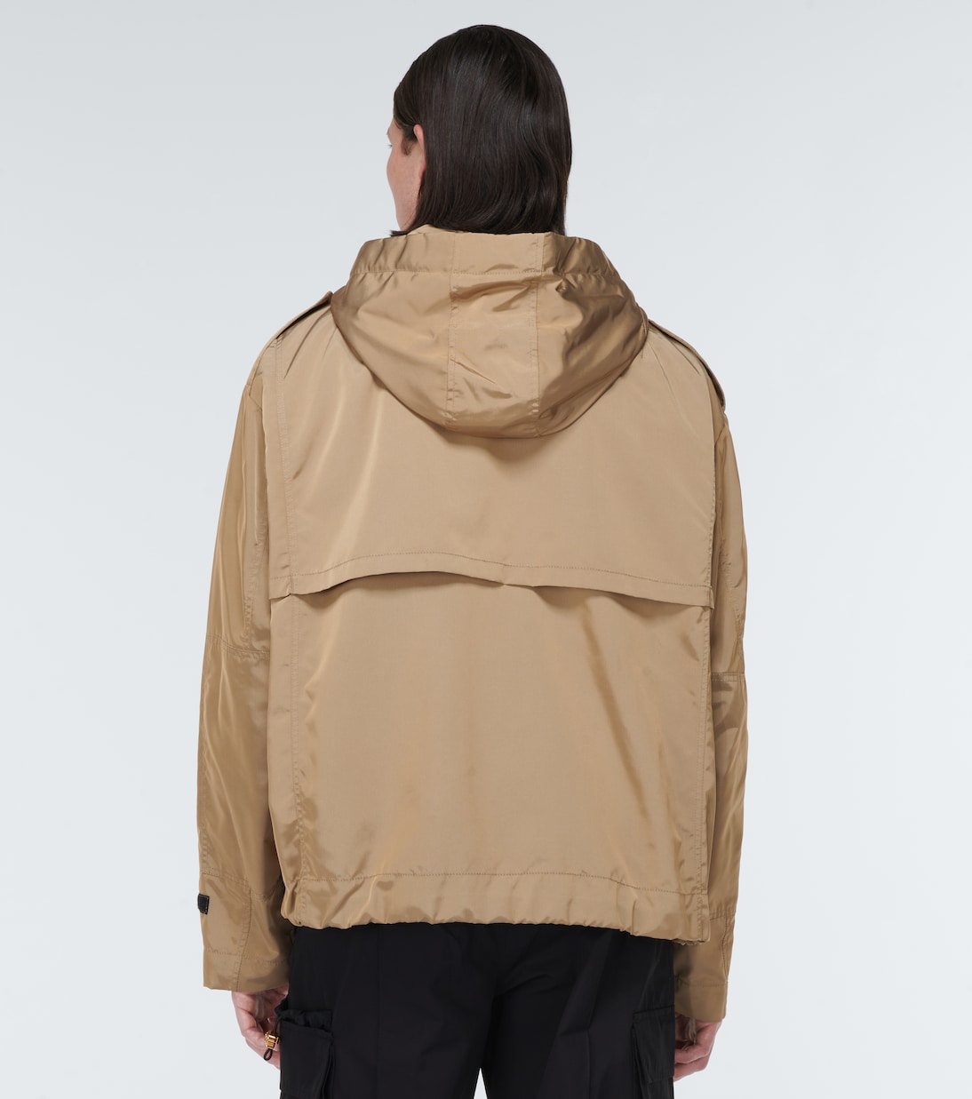 Hooded nylon jacket | Versace