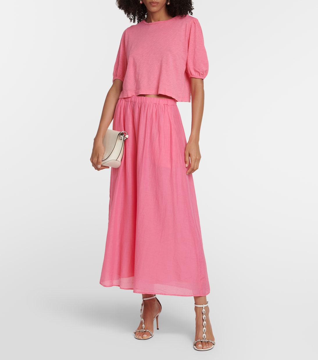 Top Hilary aus einem Baumwollgemisch | Velvet