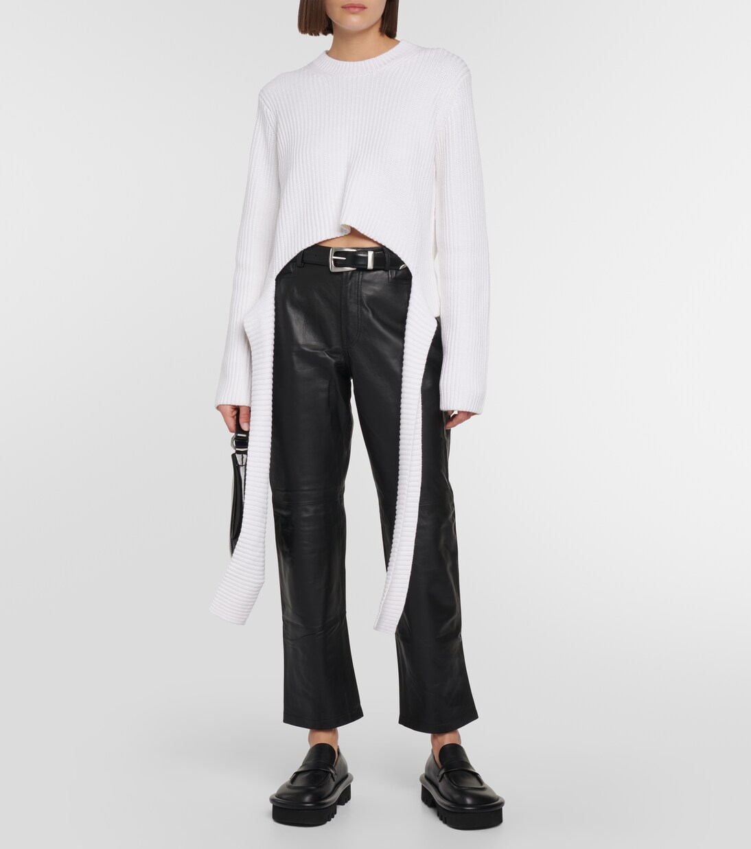 Pull White Label en coton et cachemire | Proenza Schouler