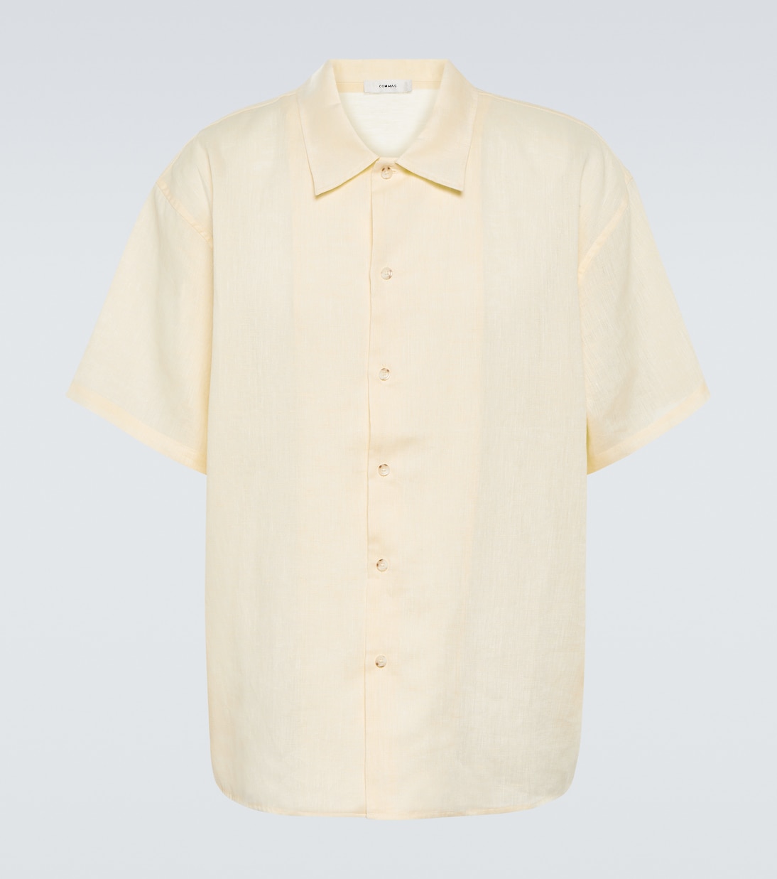 Oversized linen shirt | Commas
