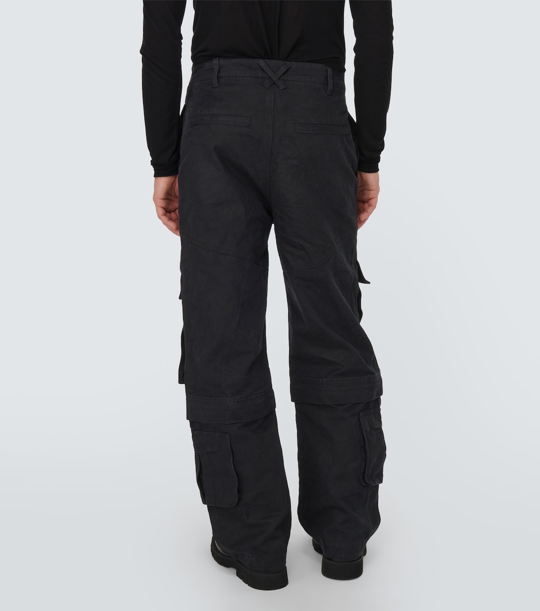 Hard cotton canvas cargo pants | Entire Studios