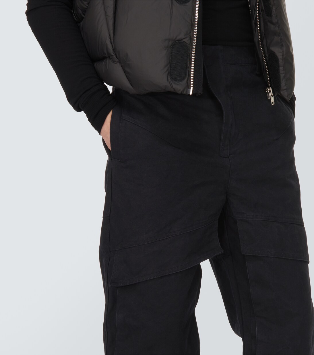 Hard cotton canvas cargo pants | Entire Studios