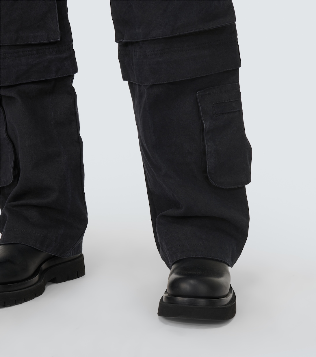 Hard cotton canvas cargo pants | Entire Studios