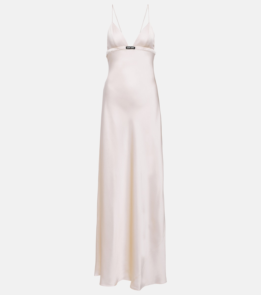 Robe aus Satin | Miu Miu