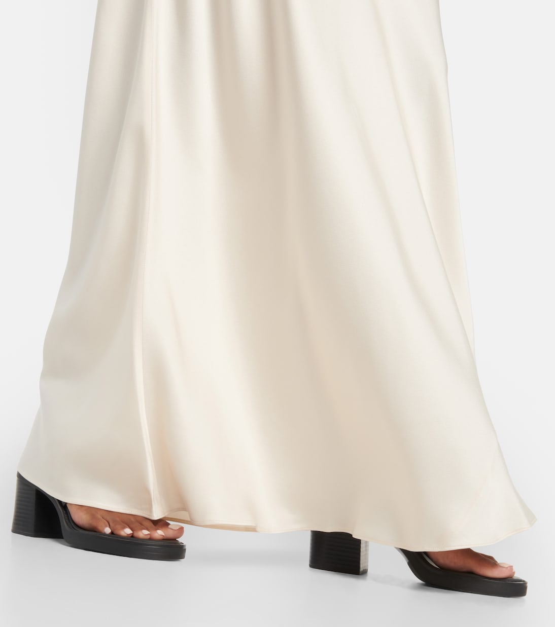 Robe aus Satin | Miu Miu