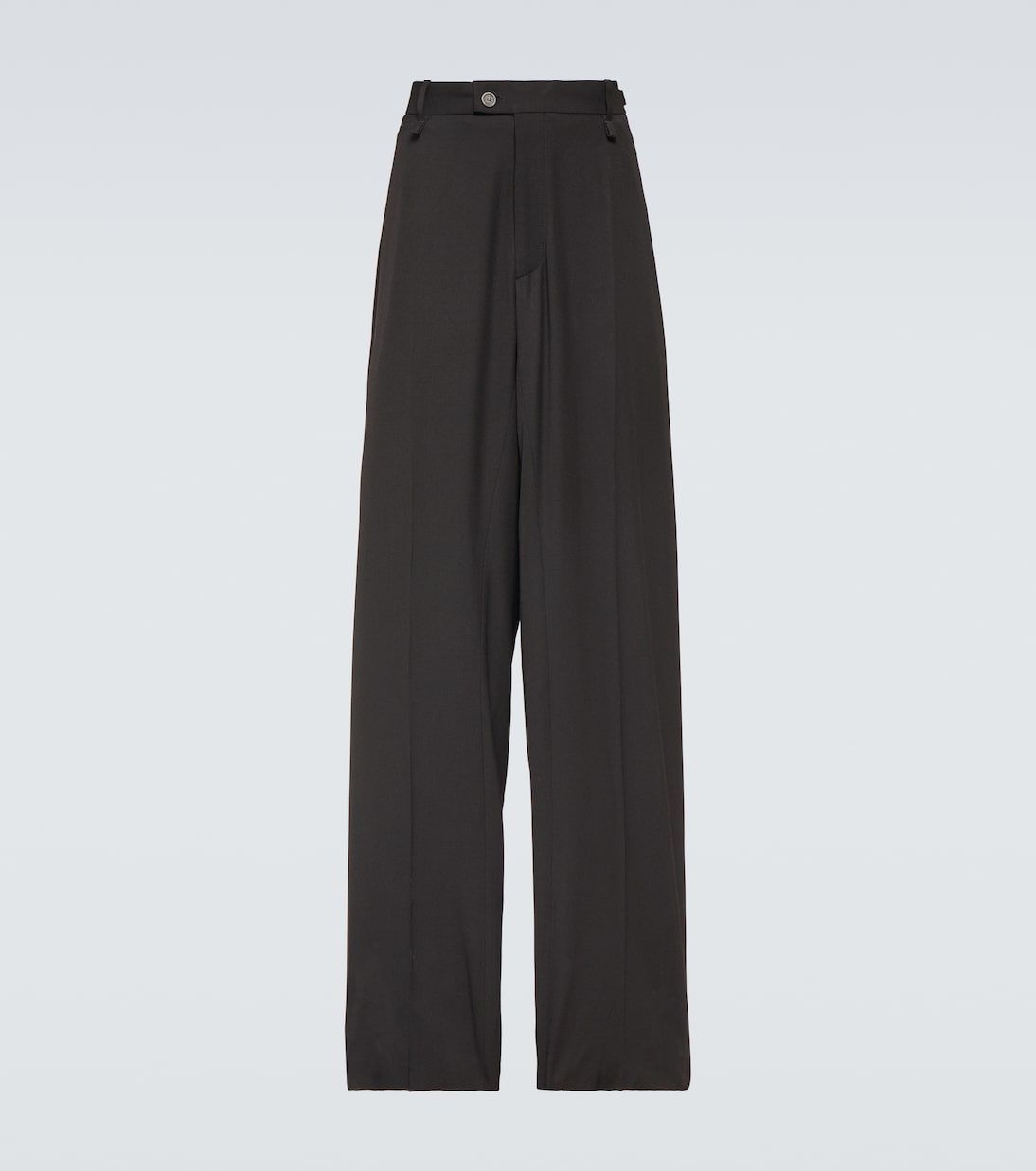Skater tailored wool-blend wide-leg pants | Balenciaga
