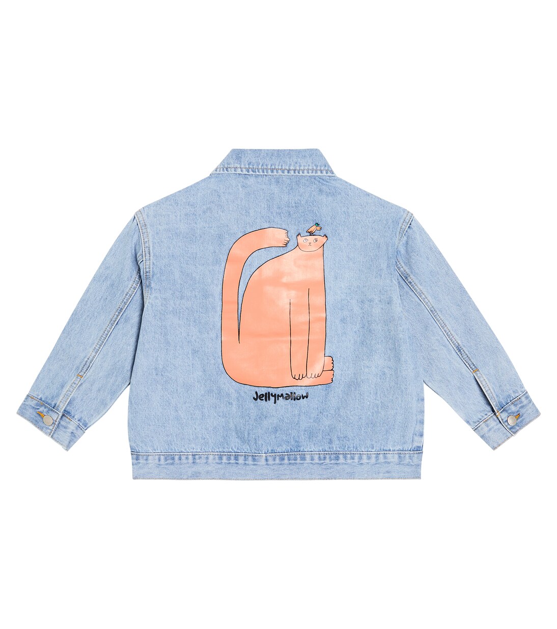 Printed denim jacket | Jellymallow