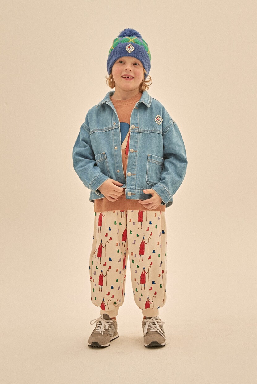 Printed denim jacket | Jellymallow