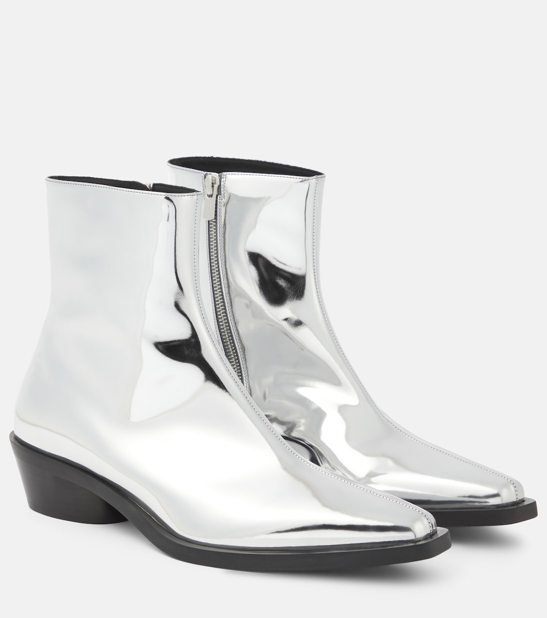 Bronco metallic ankle boots | Proenza Schouler