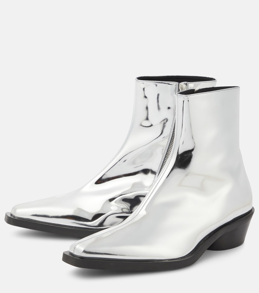 Bronco metallic ankle boots | Proenza Schouler