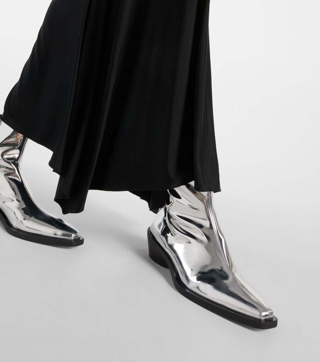 Bronco metallic ankle boots | Proenza Schouler