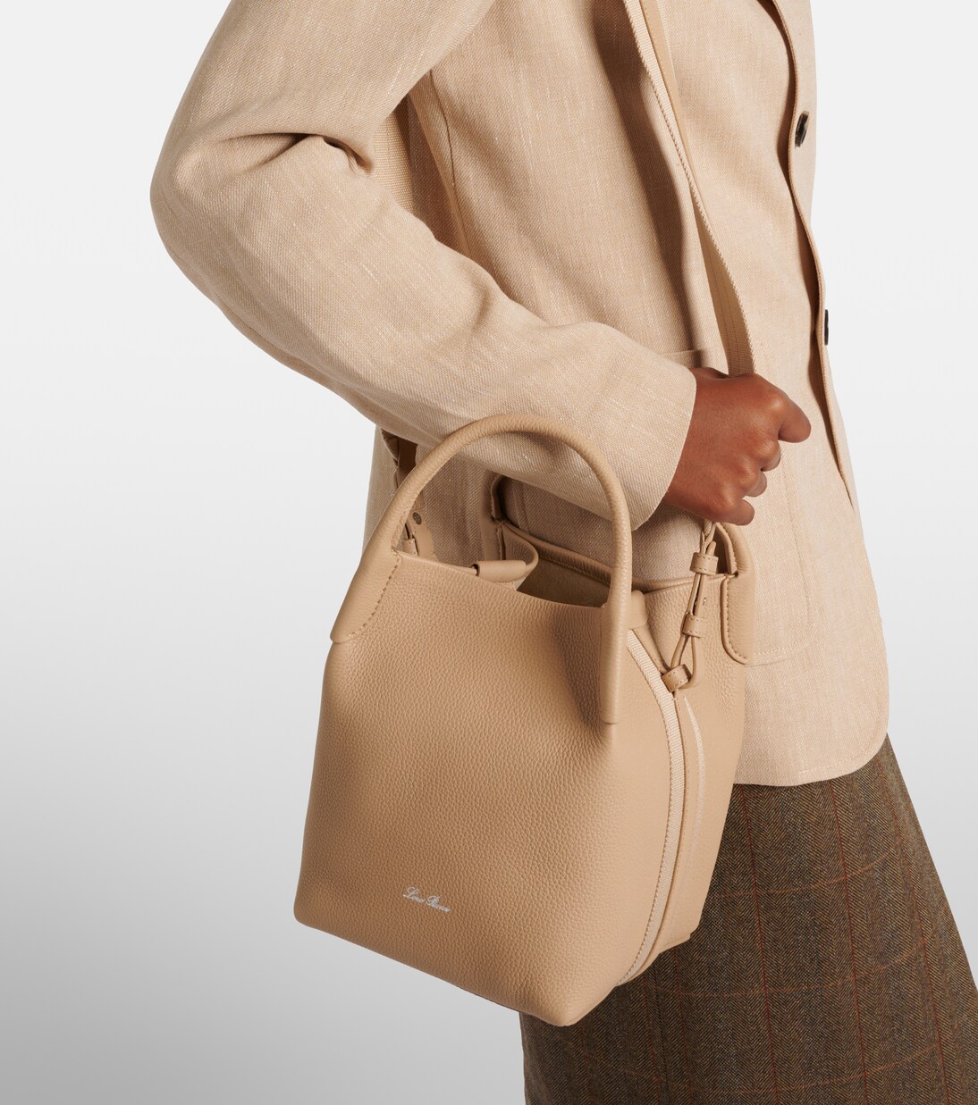 Tote Bag Bale Small aus Leder | Loro Piana