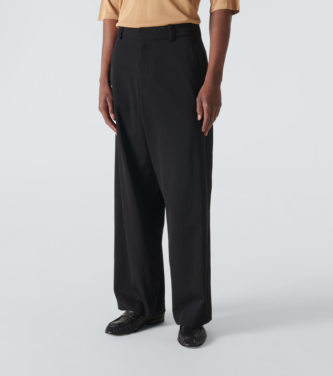 Weite Hose Baylor aus Wolle | The Row