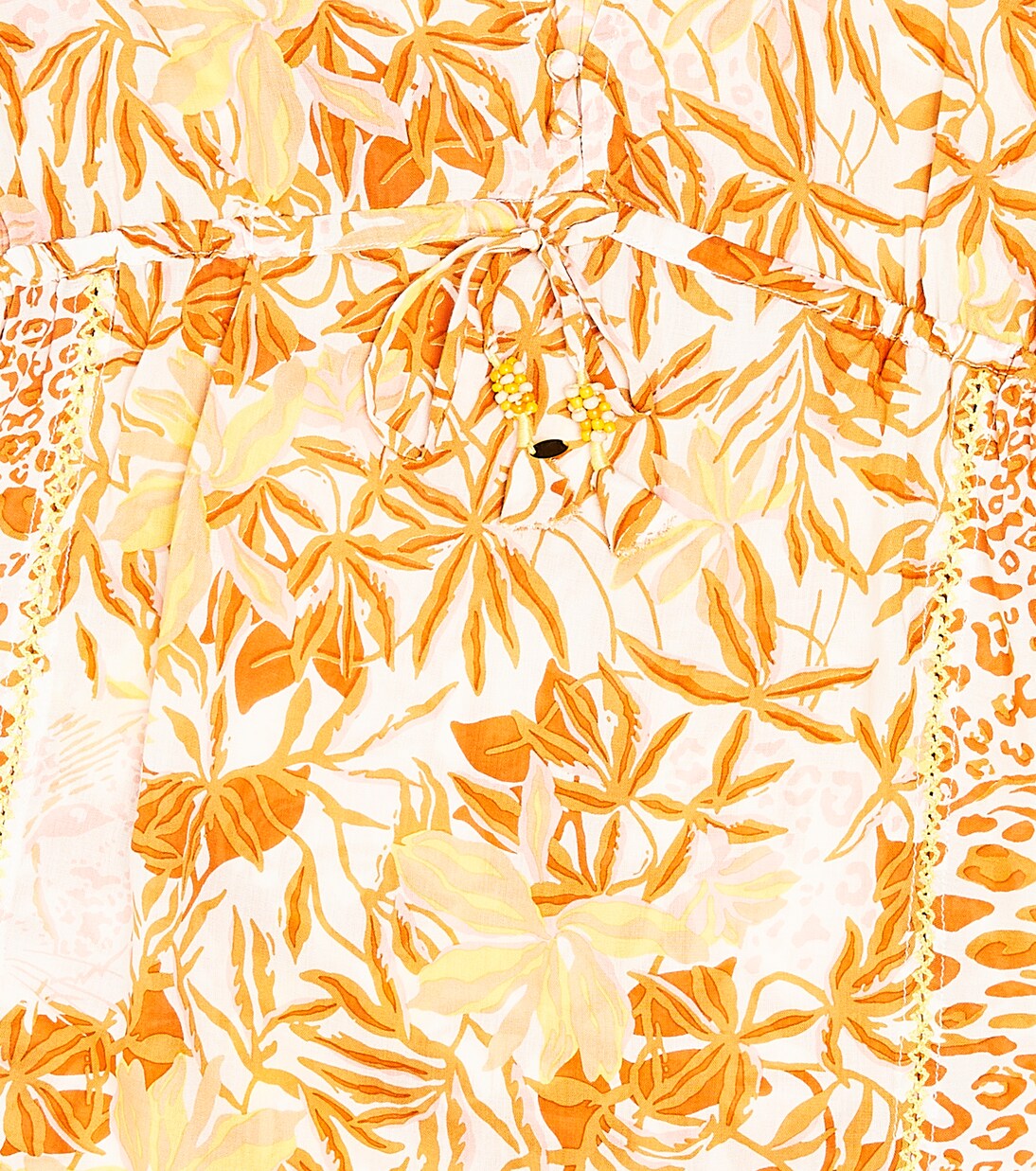 Cafetan Amaya à fleurs | Poupette St Barth Kids